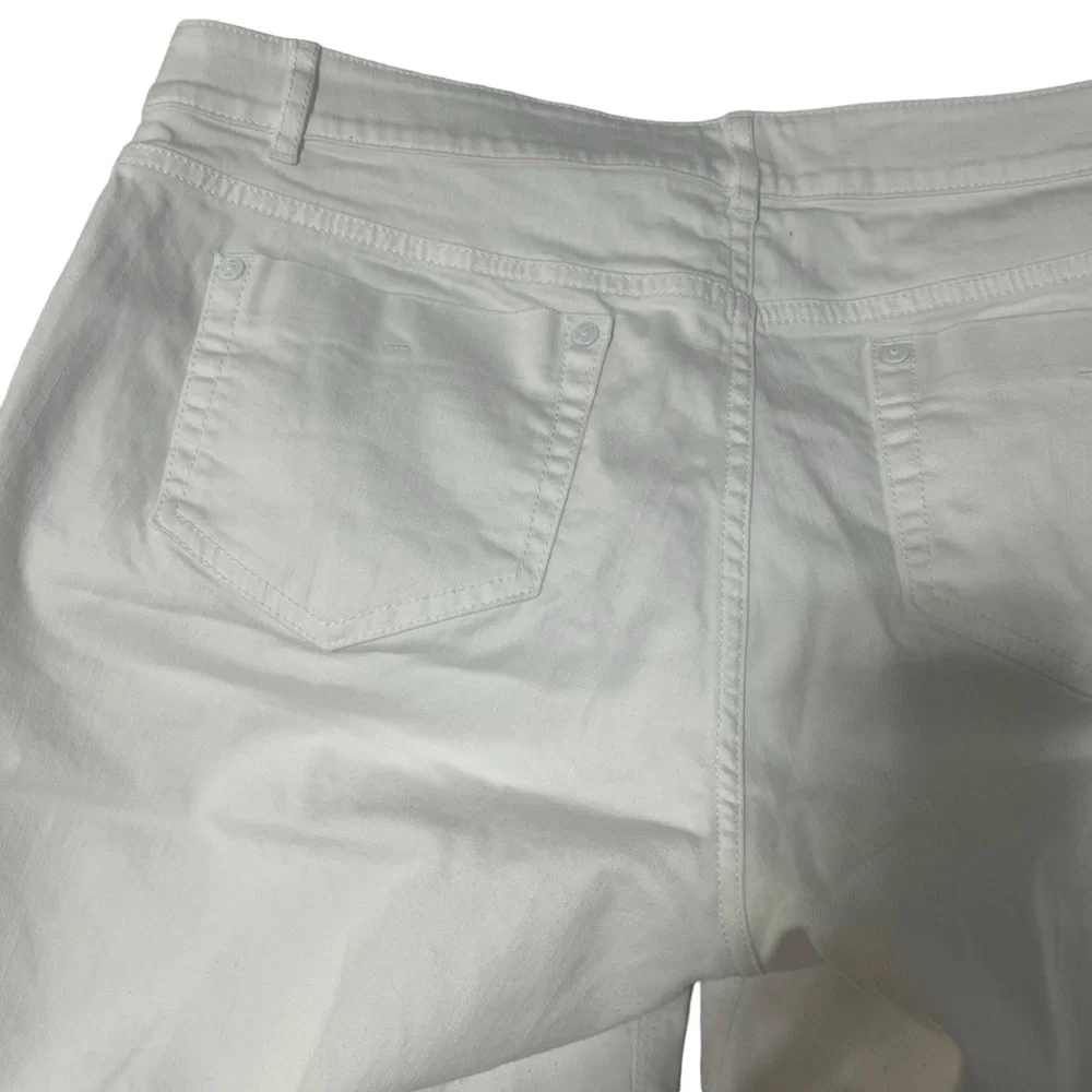 J. Jill White Denim Shorts 14